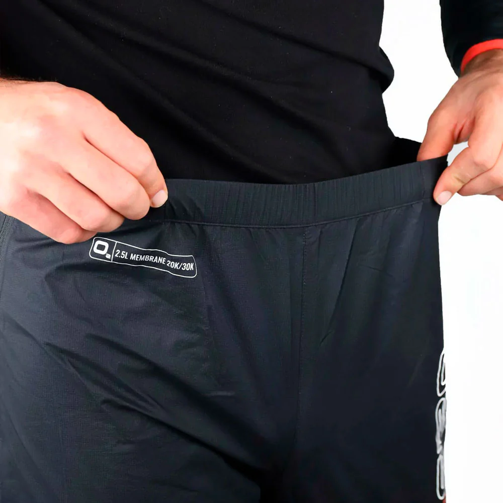 PANTALONES IMPERMEABLES OS2O O2 WATERPROOF TRAIL FULL ZIPPER 30K - Image 3