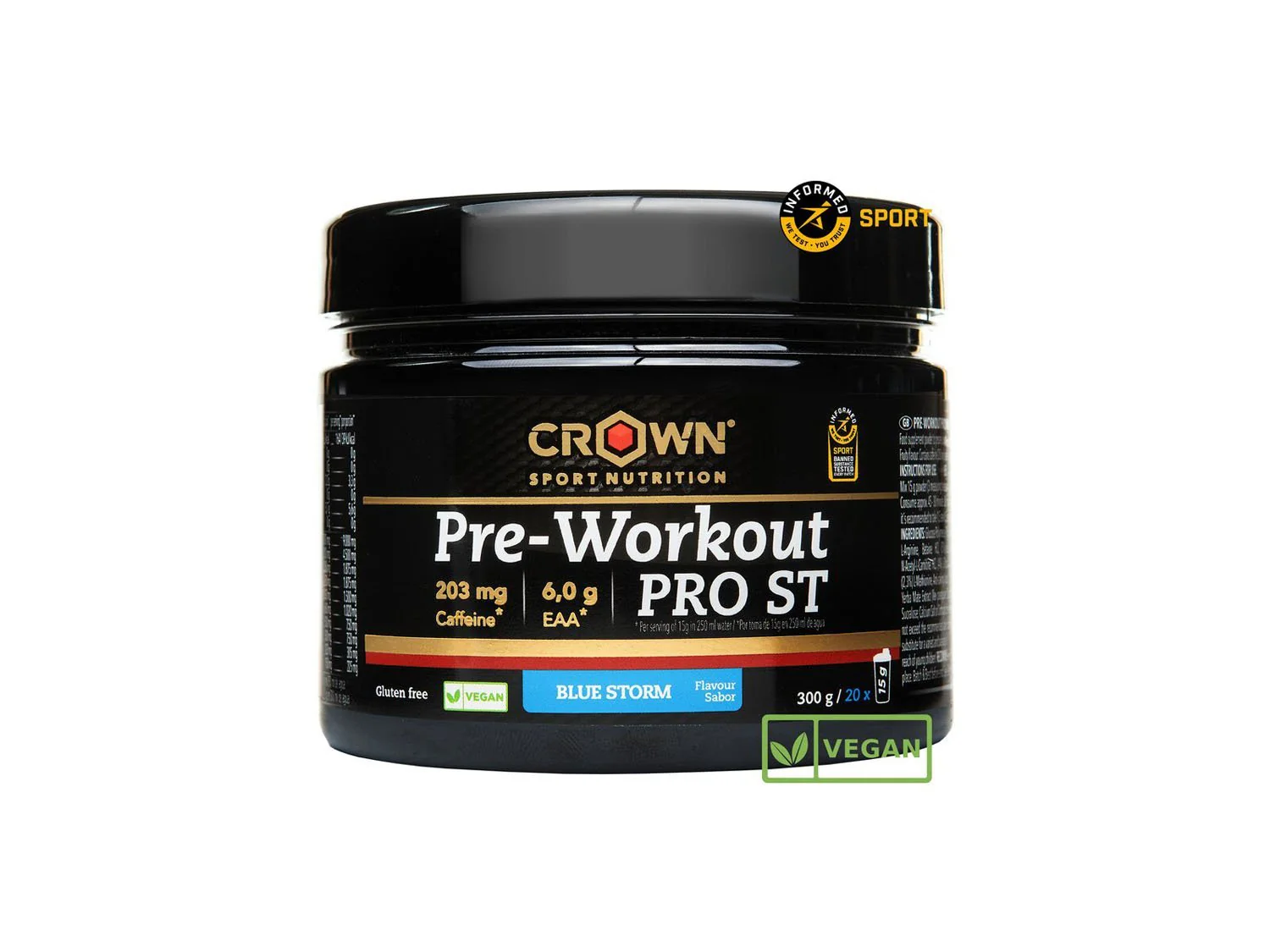 PRE WORKOUT CROWN PRO ST - Blue Storm