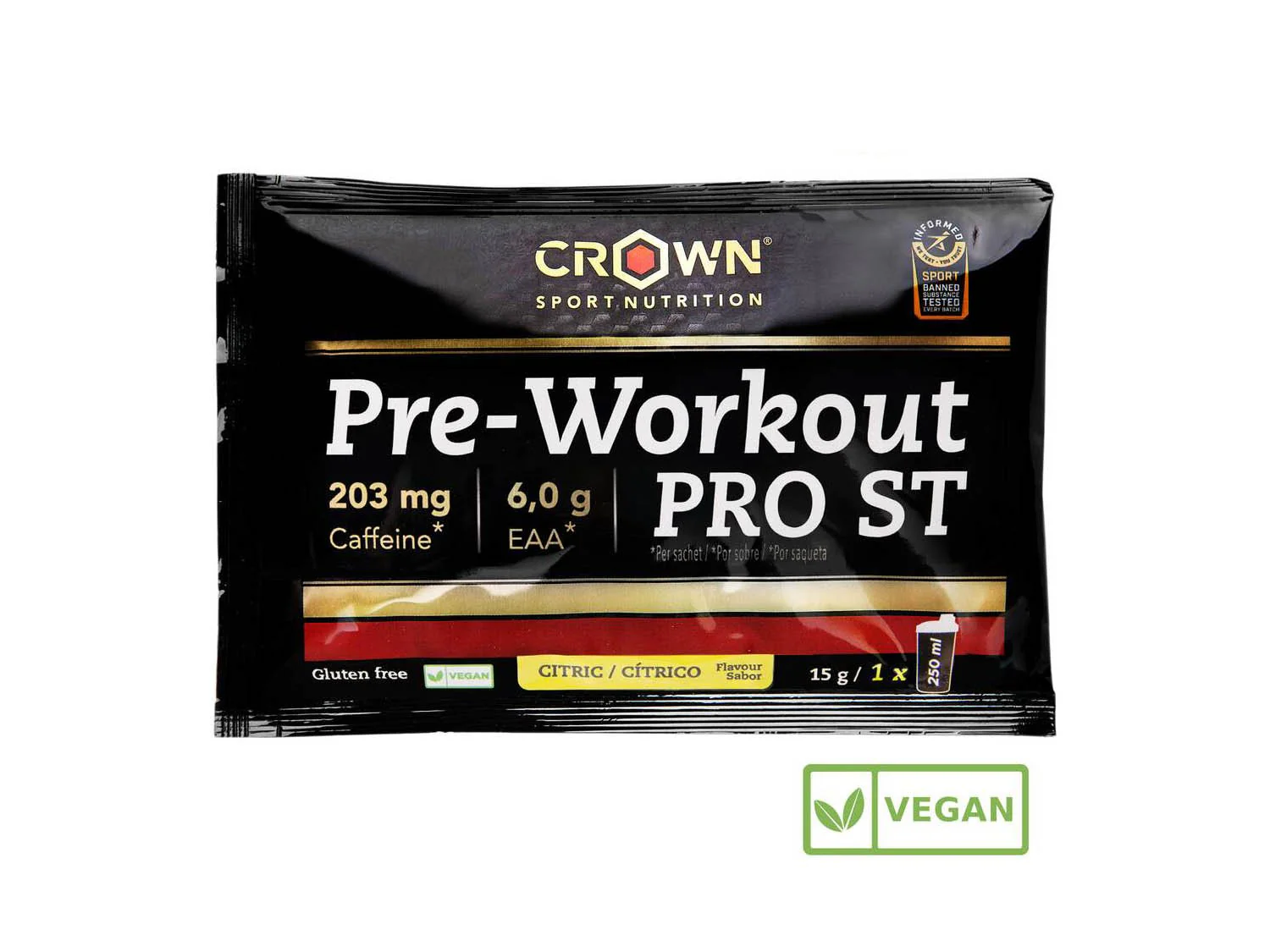 PRE WORKOUT CROWN PRO ST - Cítrico - Image 2