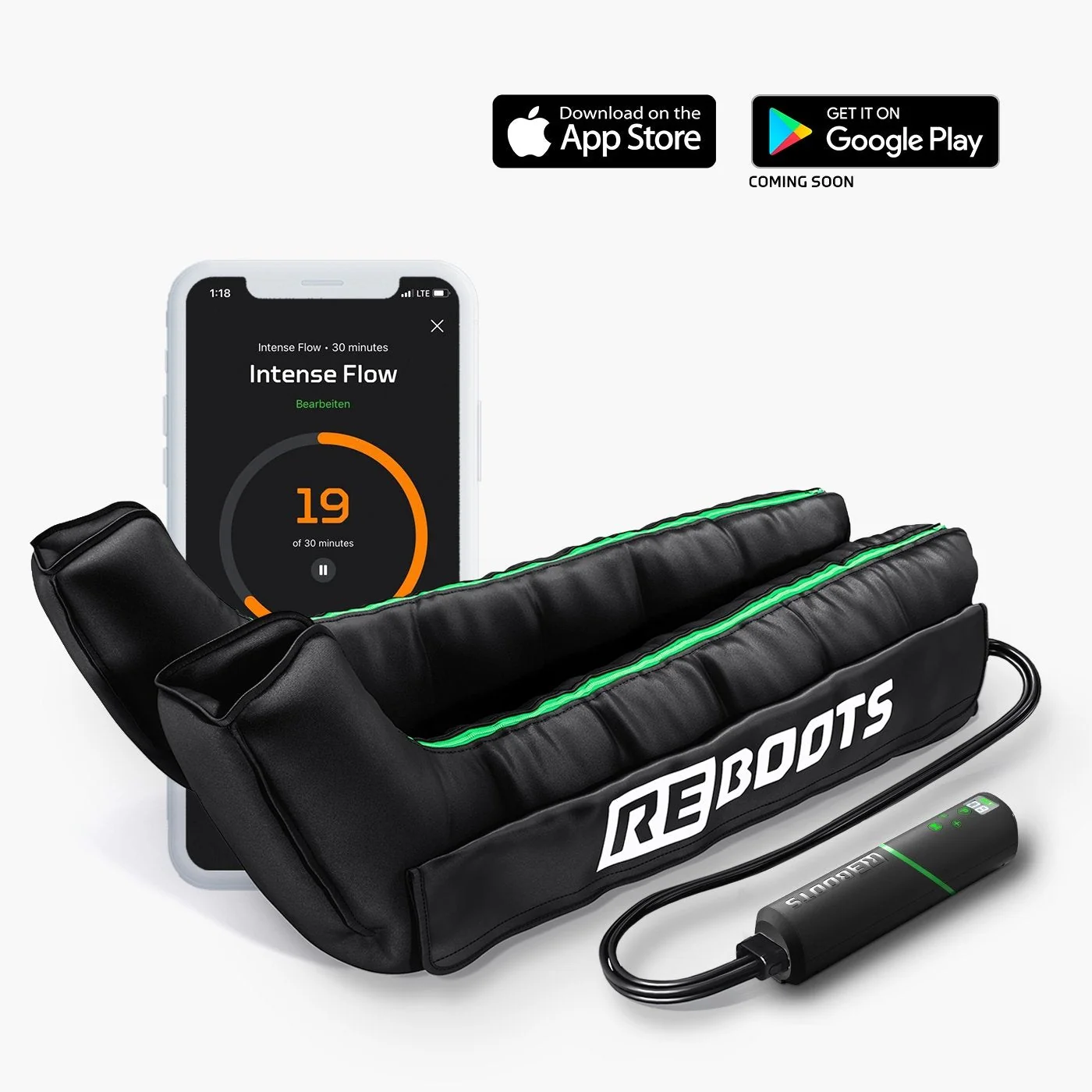 REBOOTS GO LITE RECOVERY BOOTS