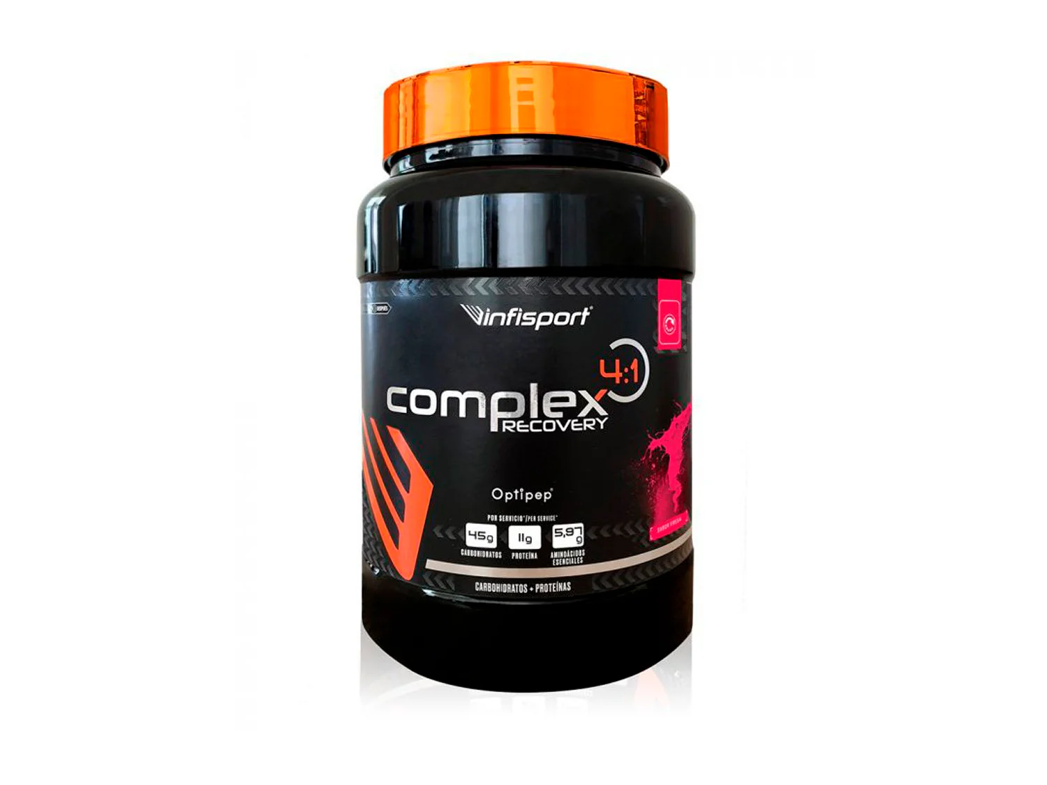RECUPERADOR MUSCULAR INFISPORT COMPLEX 4:1 - Fresa