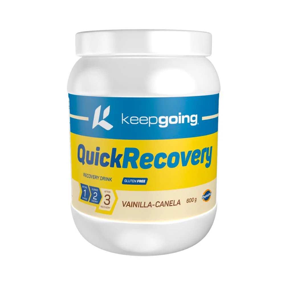 RECUPERADOR MUSCULAR KEEPGOING QUICK RECOVERY - Vainilla y Canela
