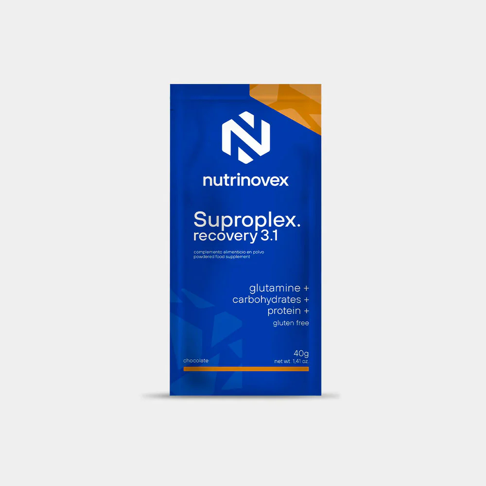 RECUPERADOR MUSCULAR NUTRINOVEX SUPROPLEX RECOVERY 3.1 - Chocolate - Image 2
