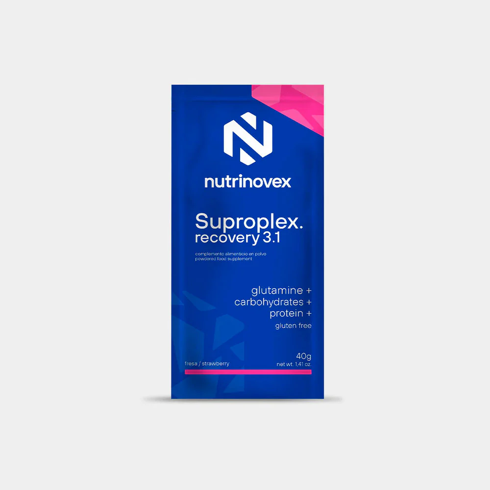 RECUPERADOR MUSCULAR NUTRINOVEX SUPROPLEX RECOVERY 3.1 - Fresa - Image 2