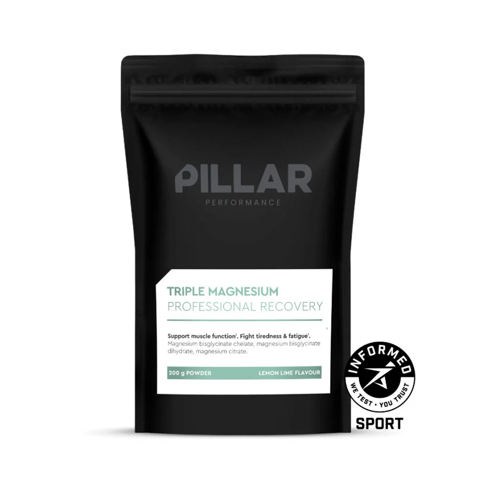 RECUPERADOR MUSCULAR PILLAR PERFORMANCE TRIPLE MAGNESIUM - Lima Limón - Image 2