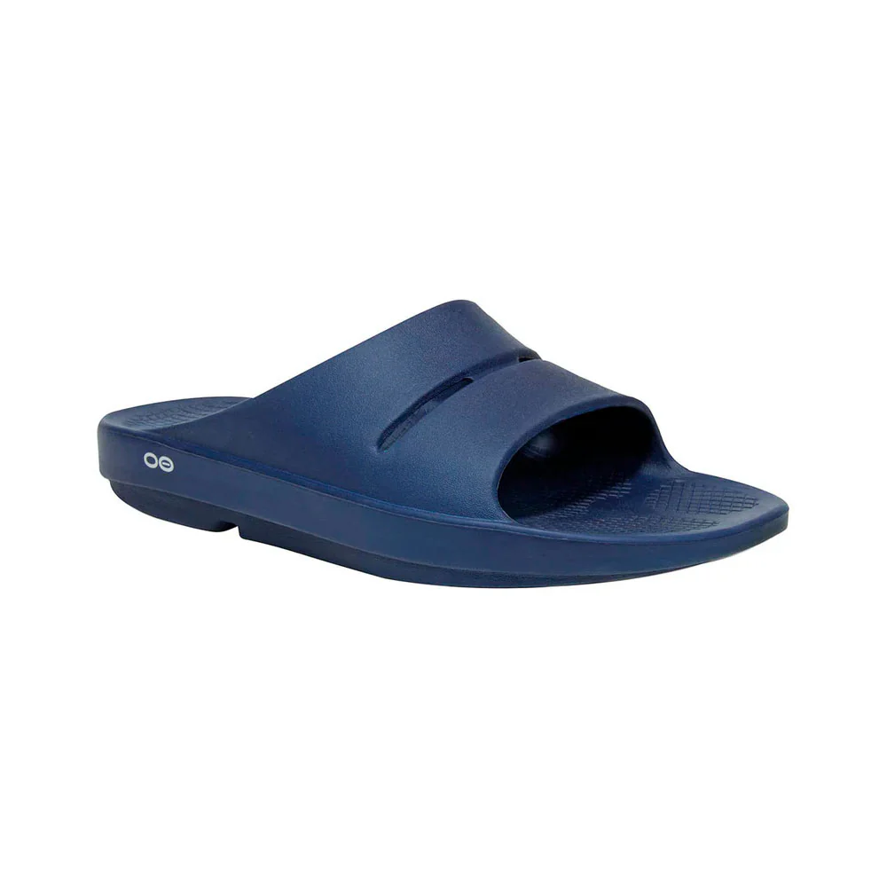 SANDALIAS OOFOS RECOVERY OOAHH - Azul Marino - Image 2