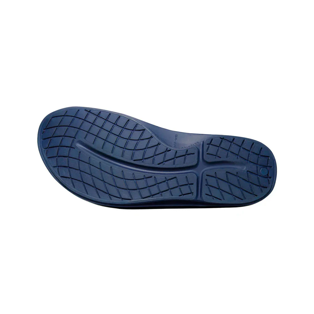 SANDALIAS OOFOS RECOVERY OOAHH - Azul Marino - Image 5