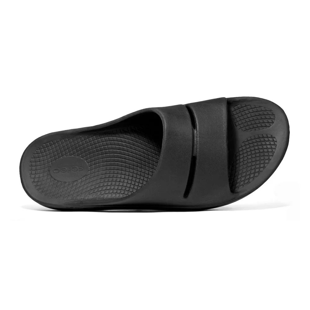 SANDALIAS OOFOS RECOVERY OOAHH - Negro - Image 4
