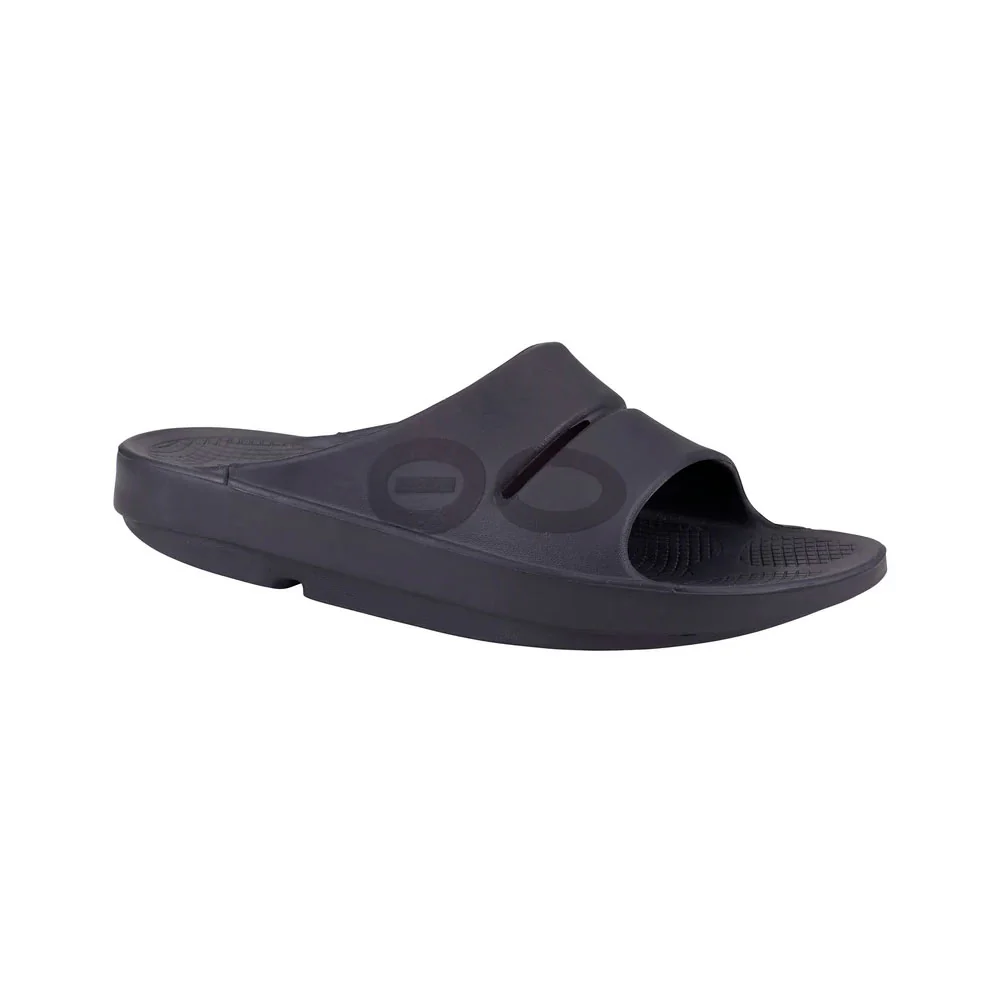 SANDALIAS OOFOS RECOVERY OOAHH SPORT - Negro Mate - Image 2