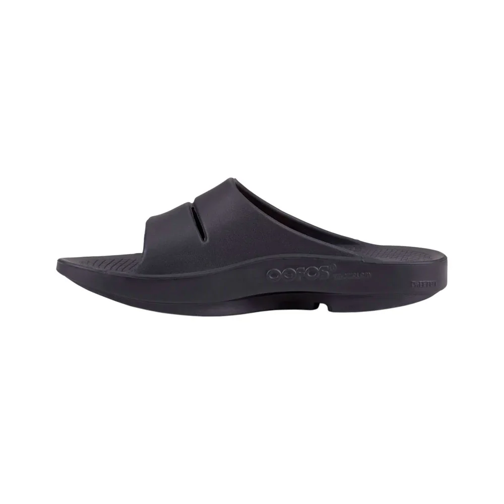 SANDALIAS OOFOS RECOVERY OOAHH SPORT - Negro Mate - Image 3