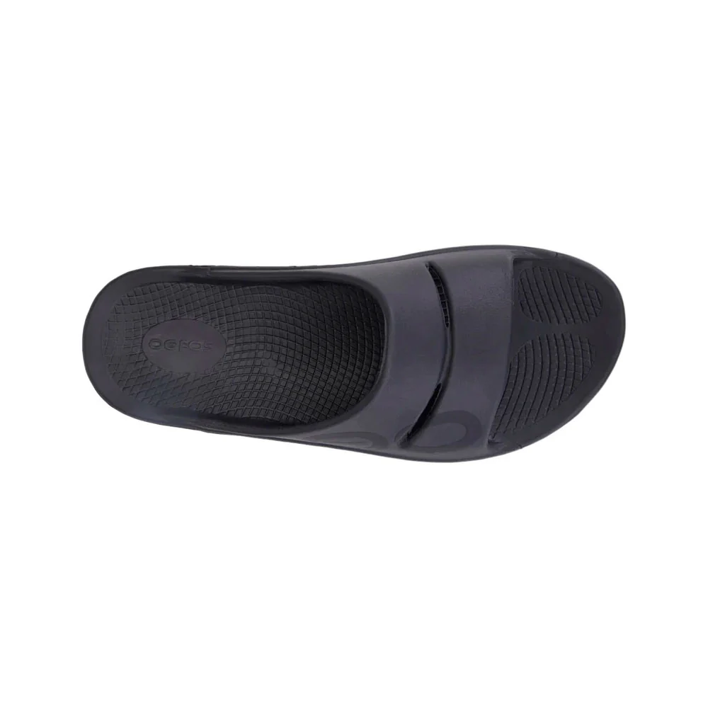 SANDALIAS OOFOS RECOVERY OOAHH SPORT - Negro Mate - Image 4