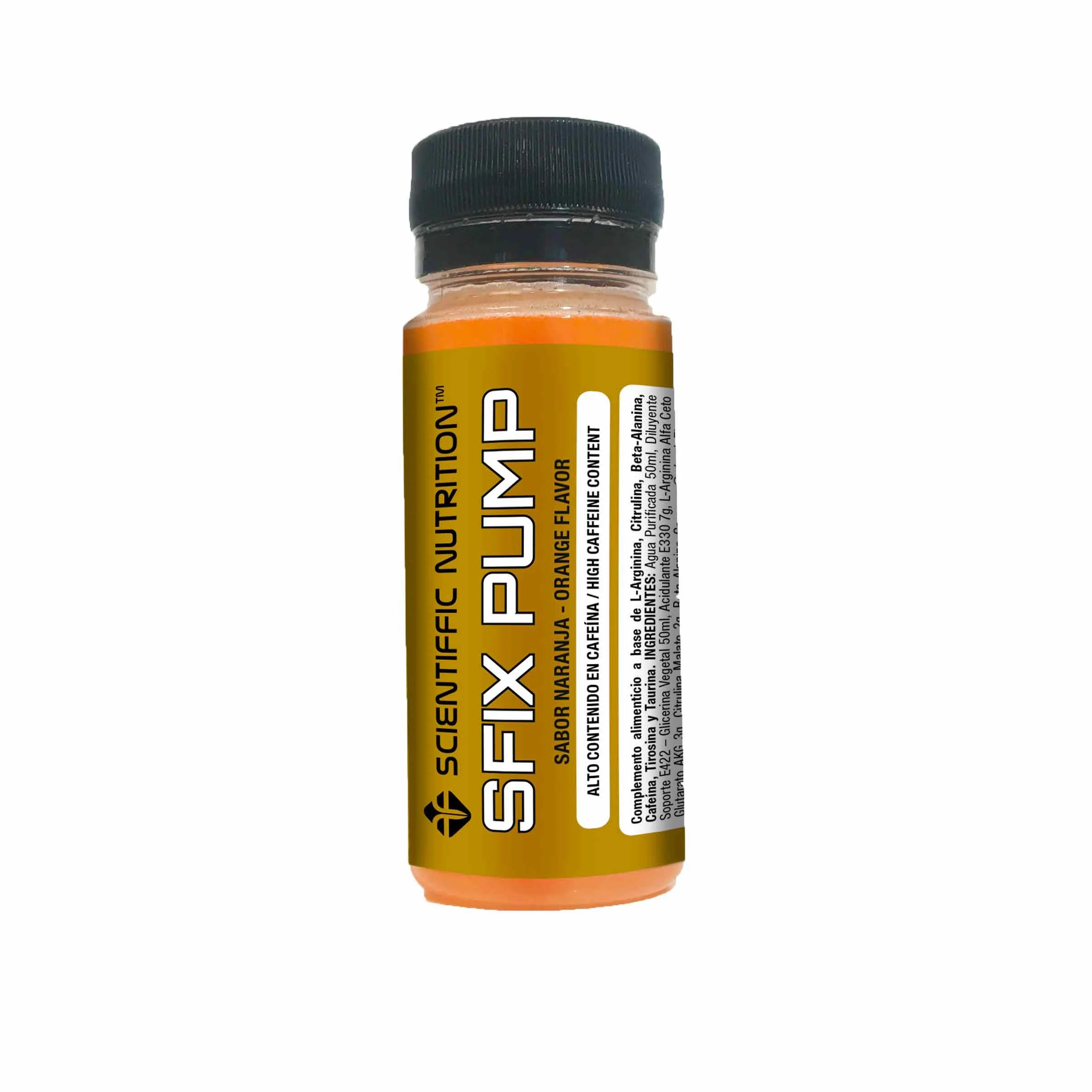 SUPLEMENTO PRE-ENTRENAMINETO SCIENTIFFIC NUTRITION SFIX PUMP - Naranja