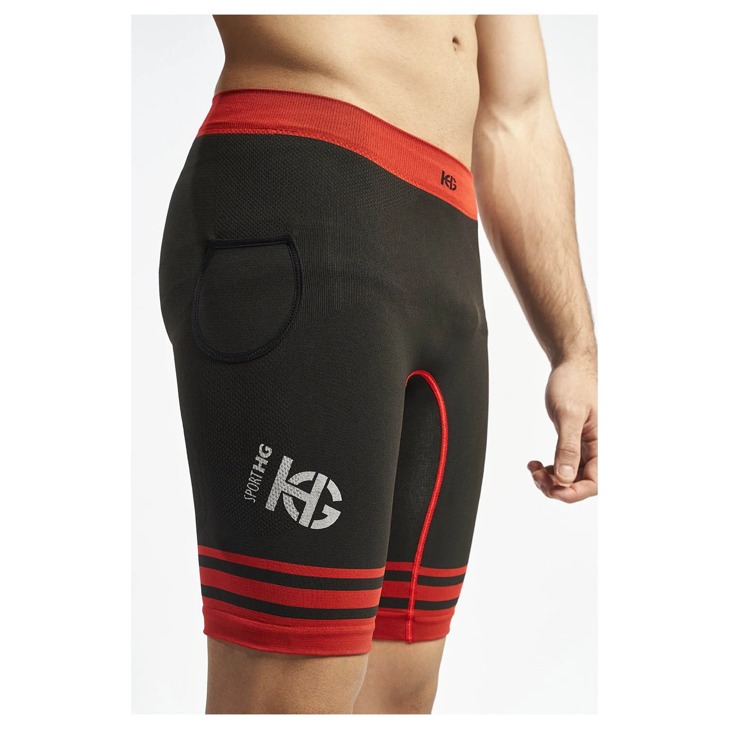 MALLA CORTA SPORT HG DALES - Rojo - Image 3