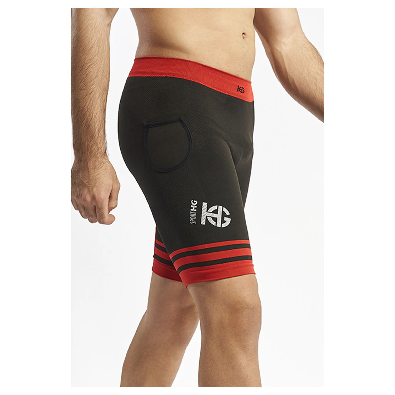 MALLA CORTA SPORT HG DALES - Rojo - Image 5
