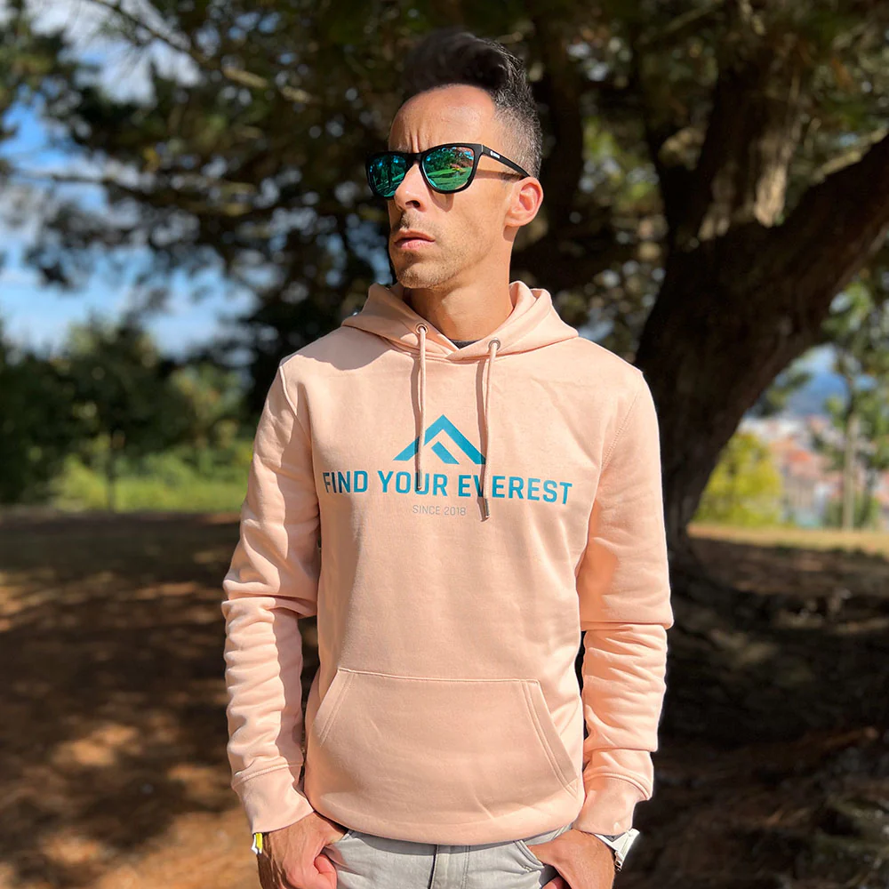 SUDADERA FIND YOUR EVEREST - Canyon Clay