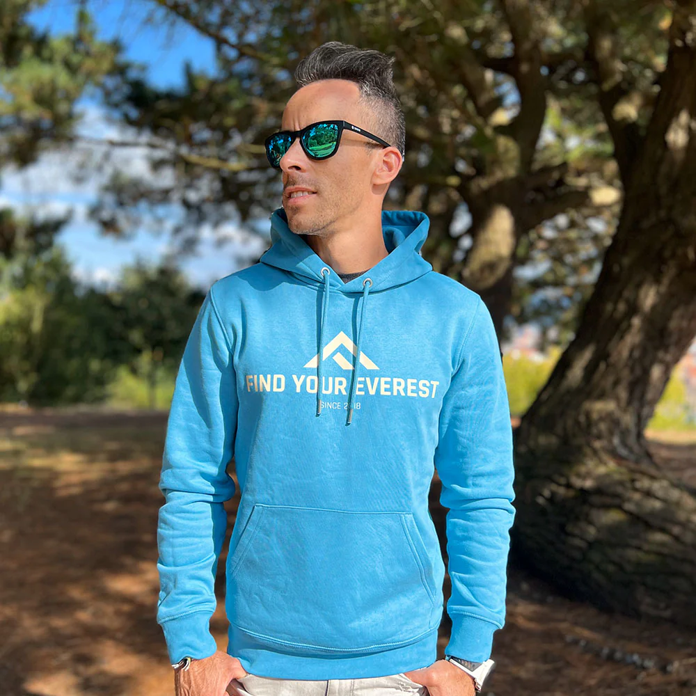 SUDADERA FIND YOUR EVEREST - Starlight