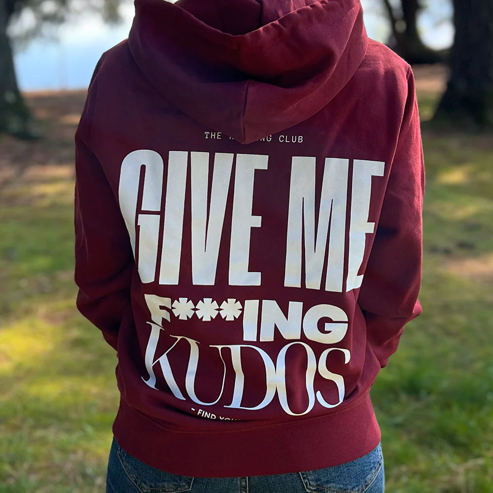 SUDADERA FIND YOUR EVEREST - GIVE ME FUCKING KUDOS - Kazam - Image 2