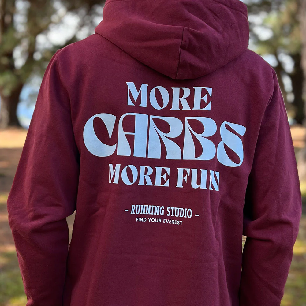 SUDADERA FIND YOUR EVEREST - MORE CARBS MORE FUN - Kazam - Image 2