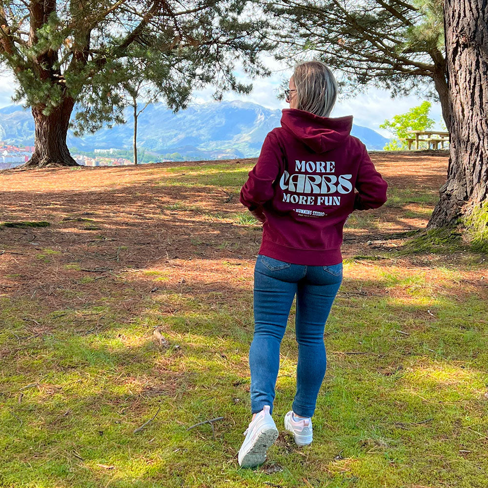 SUDADERA FIND YOUR EVEREST - MORE CARBS MORE FUN - Kazam - Image 8