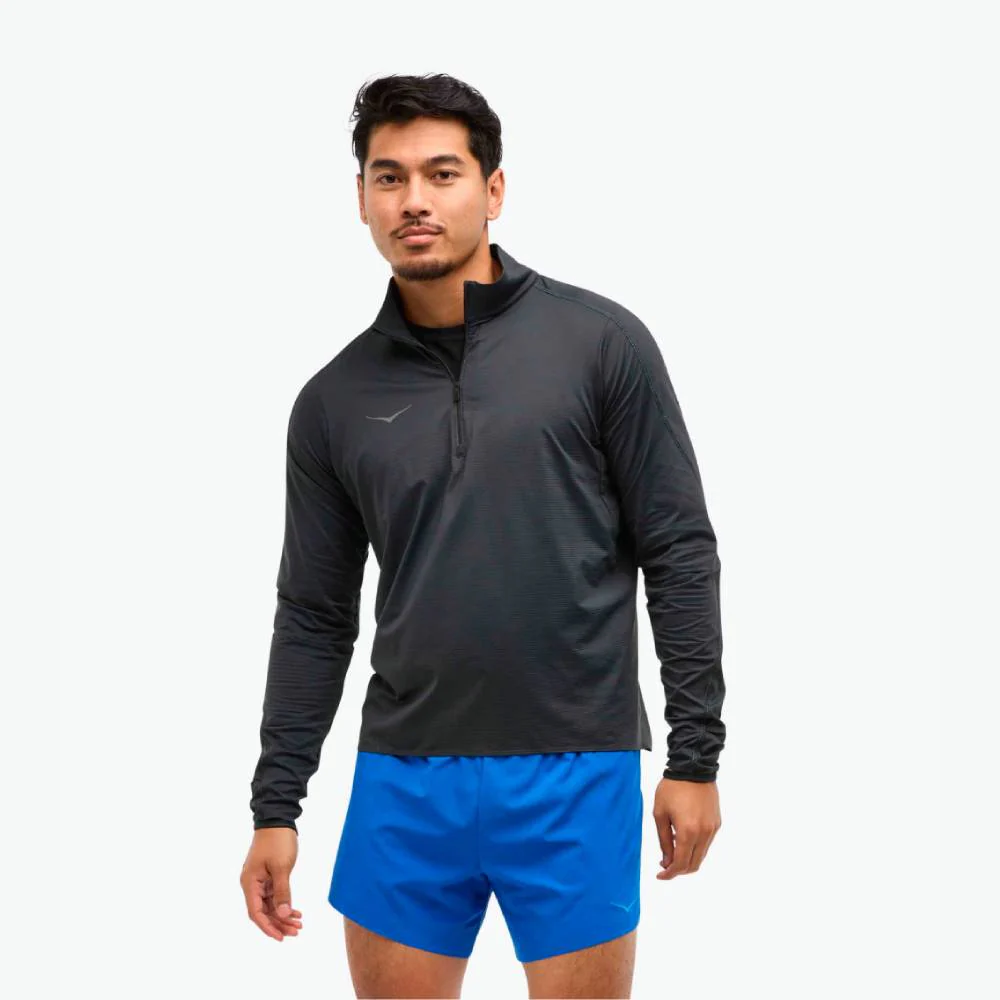 SUDADERA HOKA GLIDETECH - Black