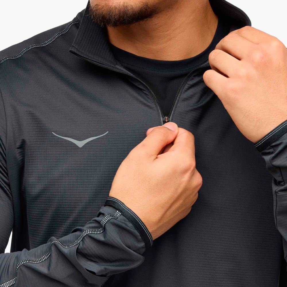 SUDADERA HOKA GLIDETECH - Black - Image 5