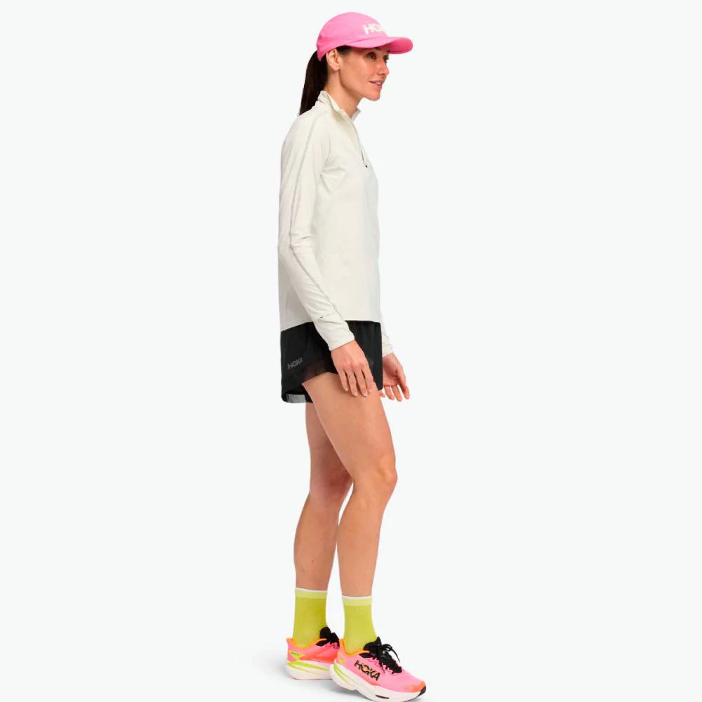 SUDADERA HOKA GLIDETECH MUJER - Truffle Salt - Image 4