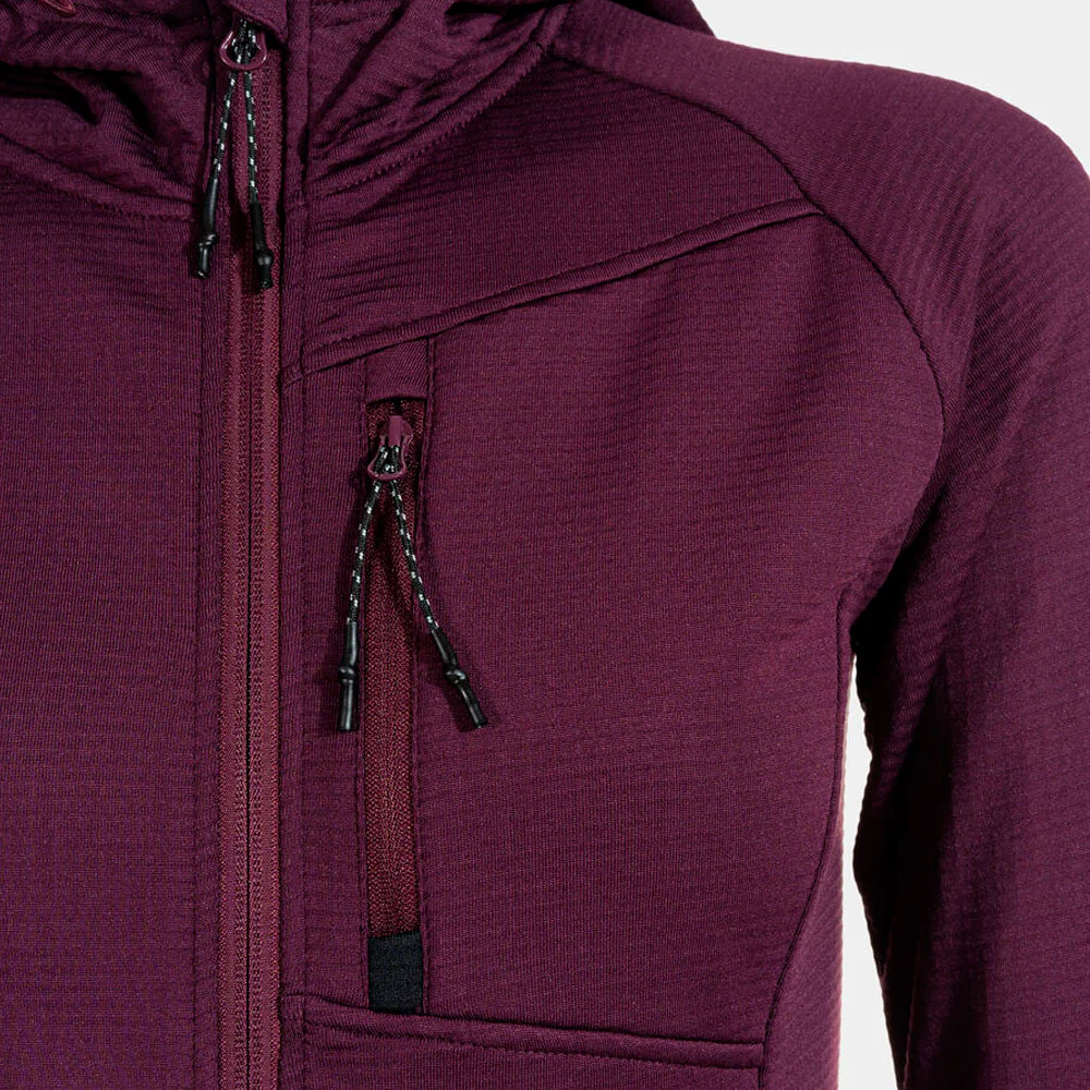 SUDADERA JOMA EXPLORER MUJER - Burdeos - Image 5