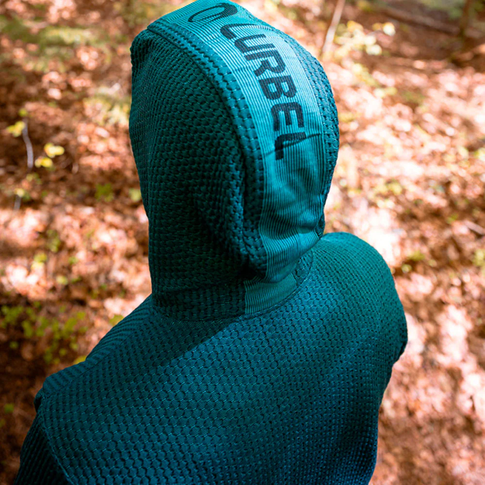 SUDADERA LURBEL WAVE - Verde Botella / Negro - Image 4