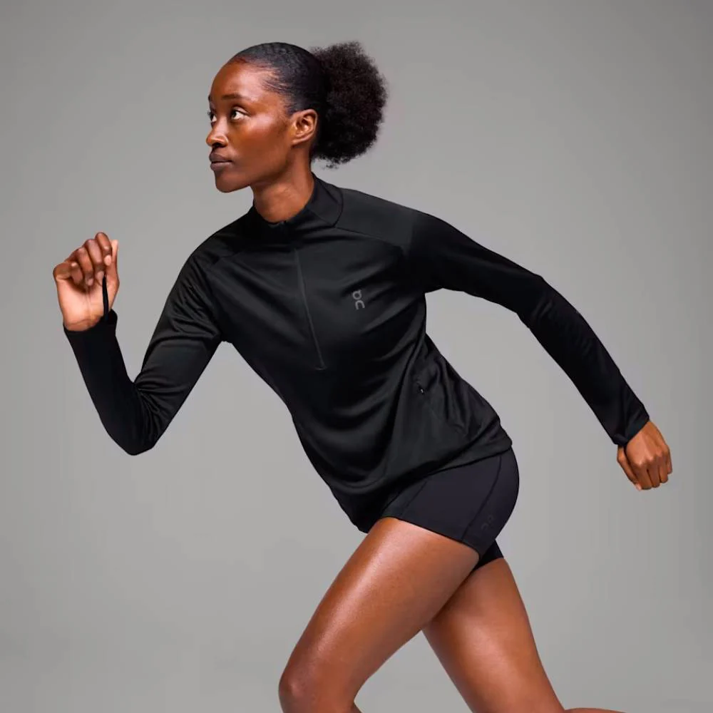 SUDADERA ON CLIMATE MUJER - Black - Image 3
