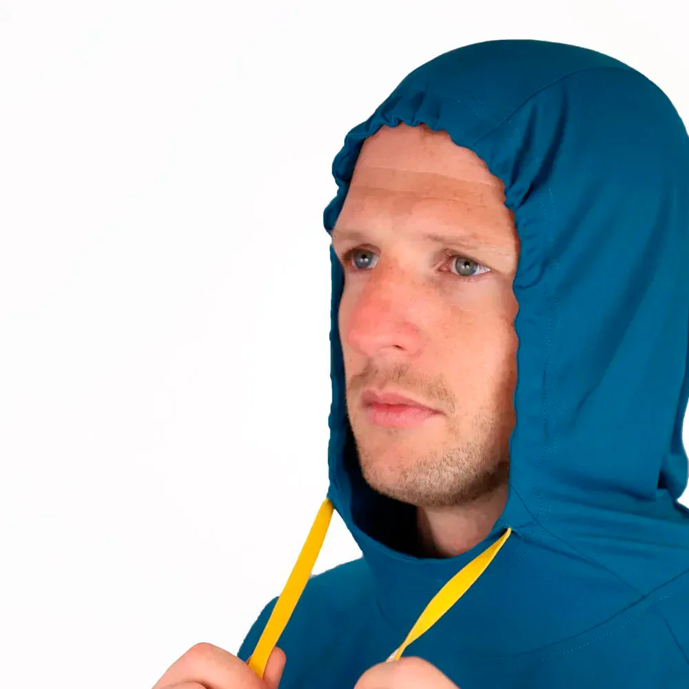 SUDADERA OS2O SKIN FEEL SUN - Moroccan Blue - Image 3