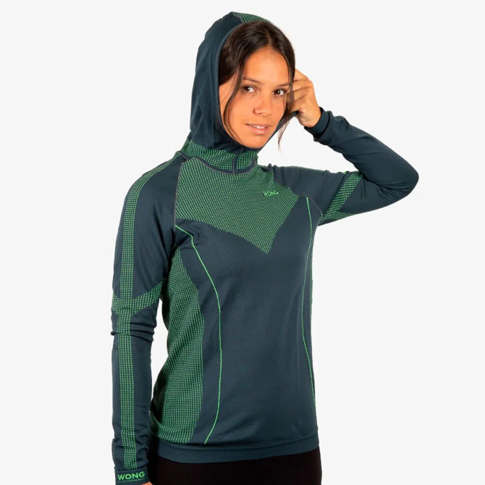 SUDADERA WONG CAM - Verde petróleo - Image 2