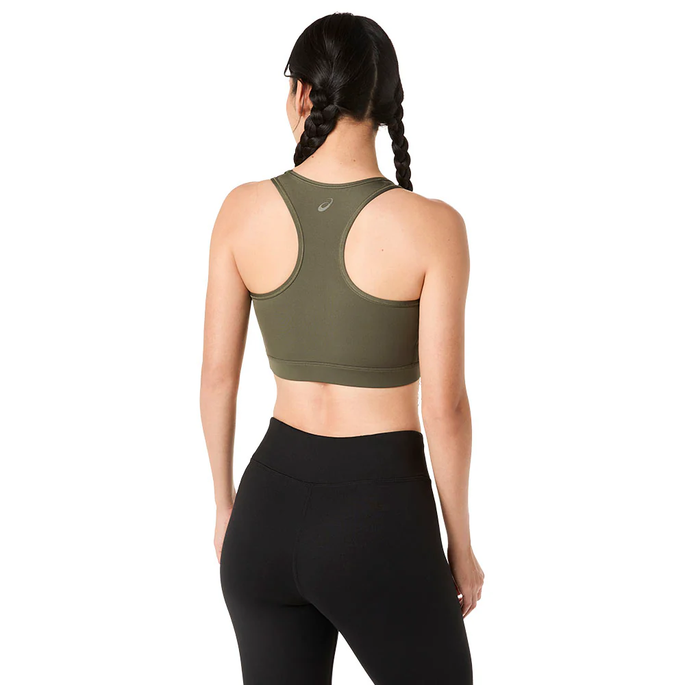 TOP ASICS ESSENTIAL LOGO PADDED - Dark Olive - Image 2