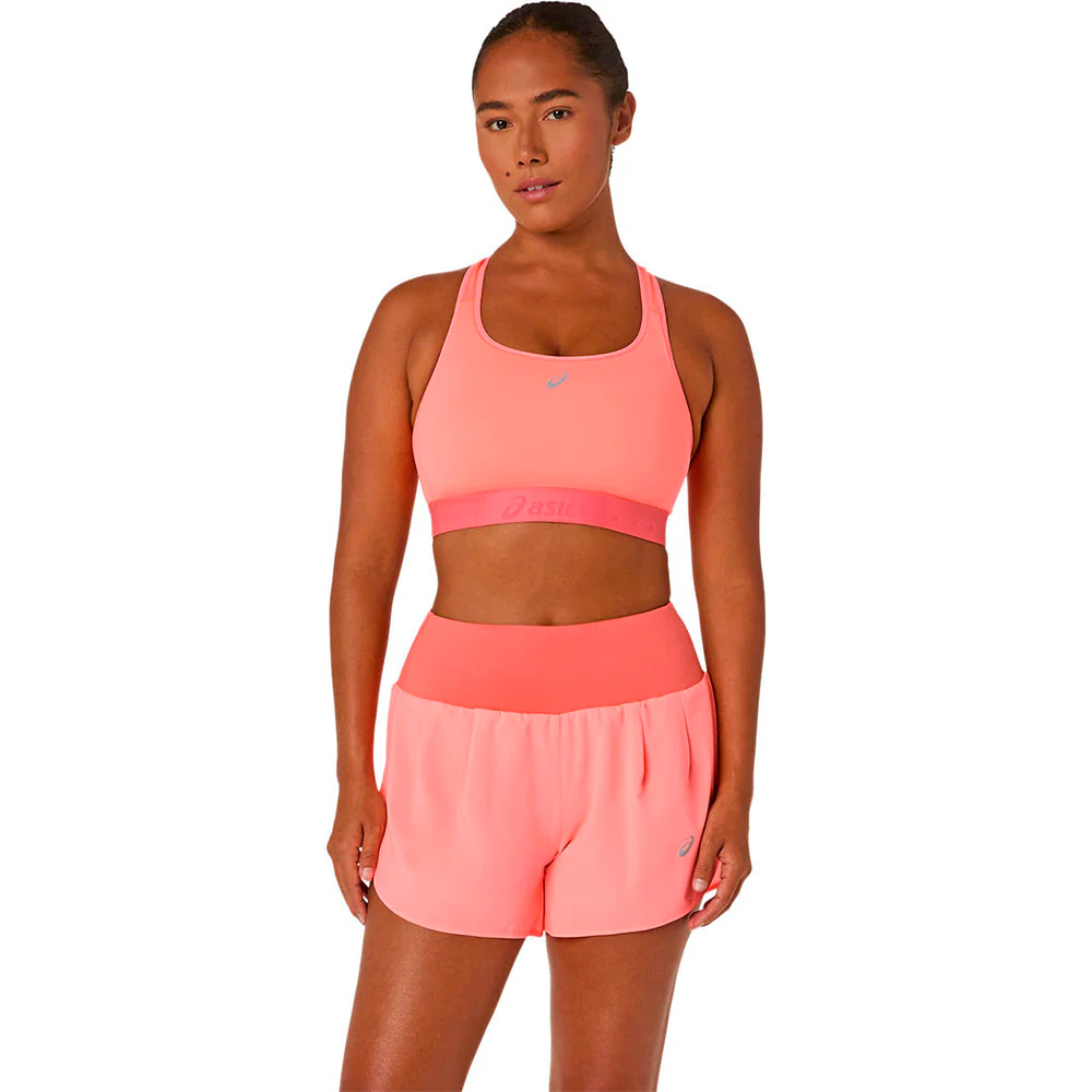 TOP ASICS ROAD COMPRESSION BRA - Sun Coral - Image 5