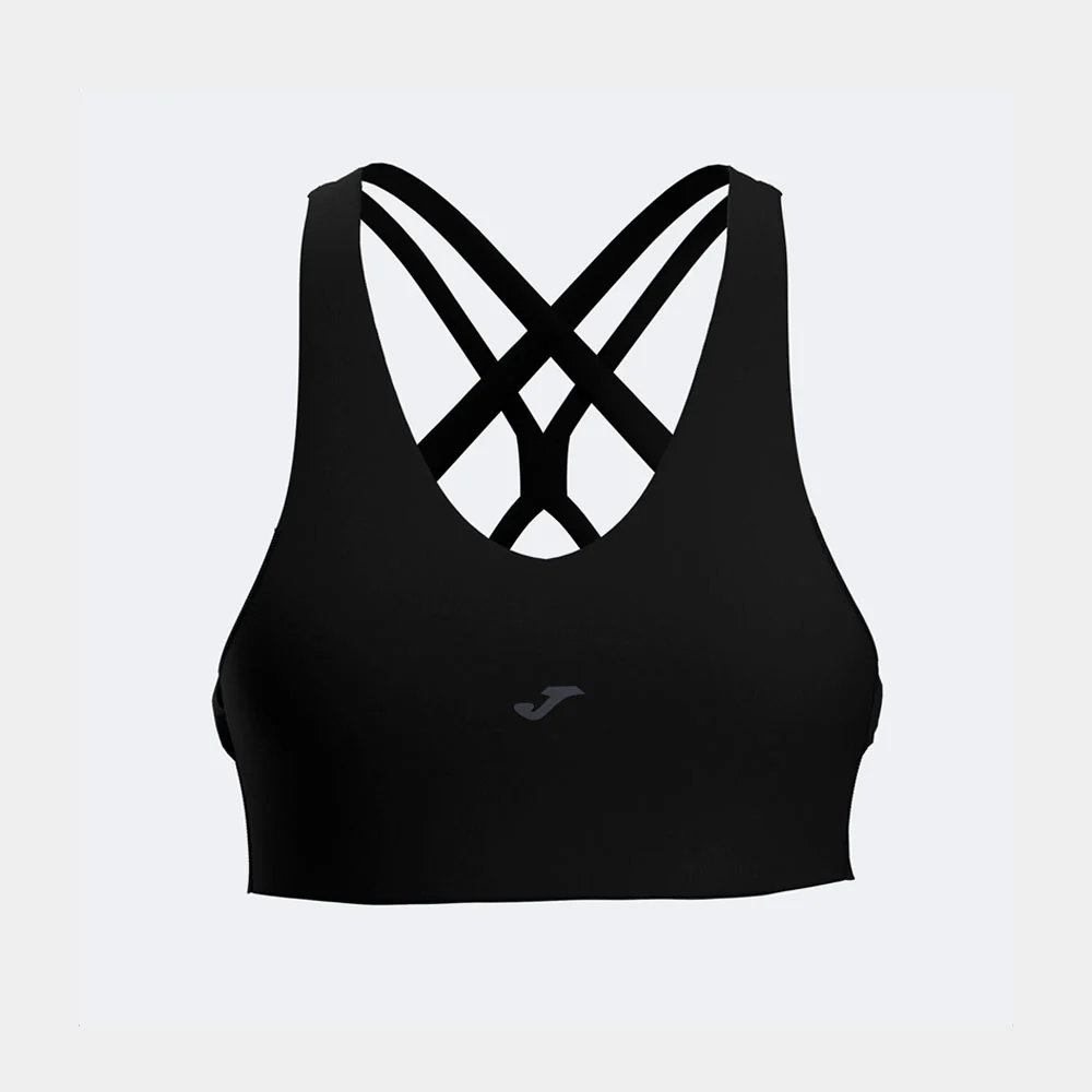 TOP DEPORTIVO JOMA BREATHE (ESPALDA CRUZADA) - Negro