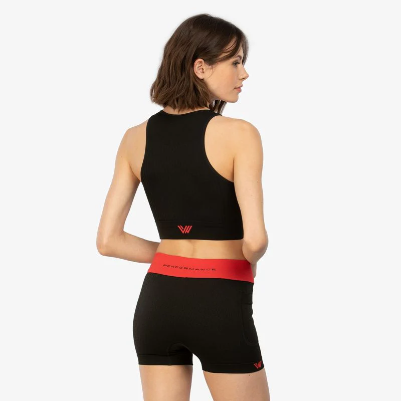 TOP WONG VIK - Negro / Rojo - Image 3