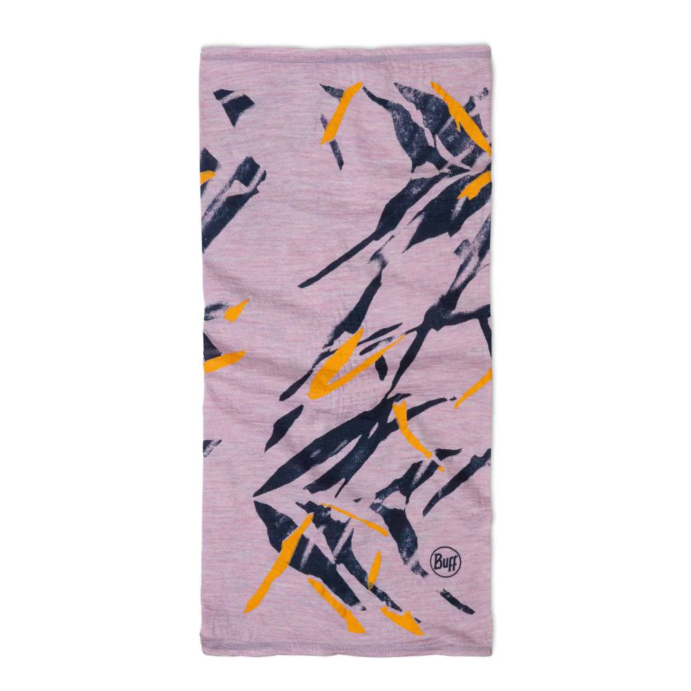 TUBULAR BUFF MERINO LIGHTWEIGHT - Prints Virta Grape Ice - Image 2