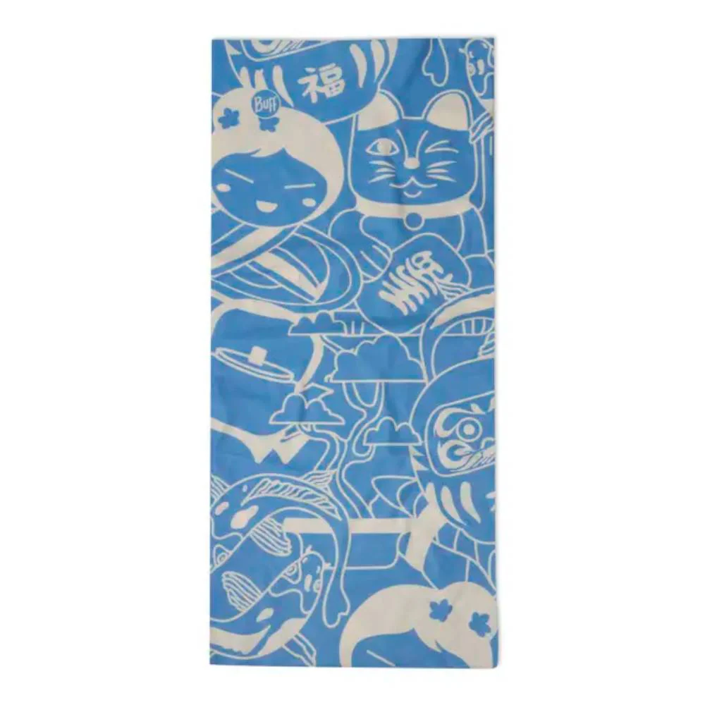 TUBULAR BUFF ORIGINAL ECOSTRETCH - Xasaku Washe Blue - Image 3