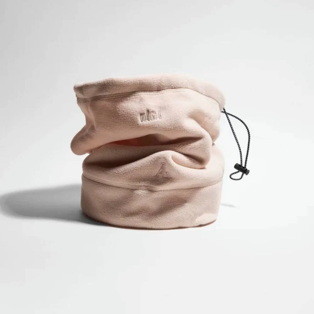 TUBULAR VÅGA FLEECE - Ecru