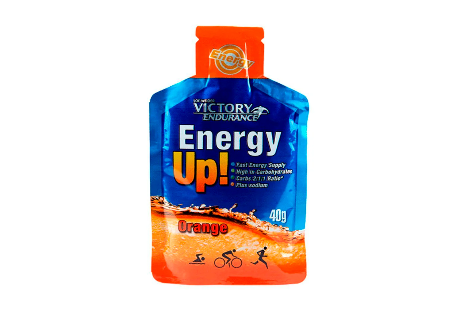 GEL ENERGÉTICO VICTORY ENDURANCE ENERGY UP - Naranja