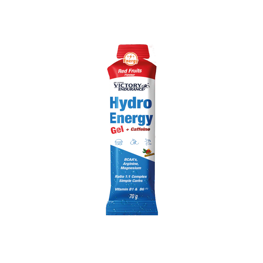 GEL ENERGÉTICO VICTORY ENDURANCE HYDRO ENERGY - Cafeína 42mg - Frutos Rojos