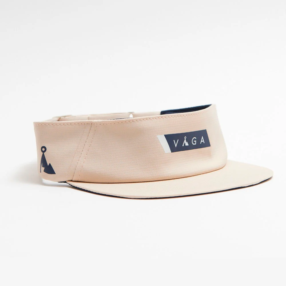 VISERA VÅGA FEATHER - Light Taupe / Navy Blue
