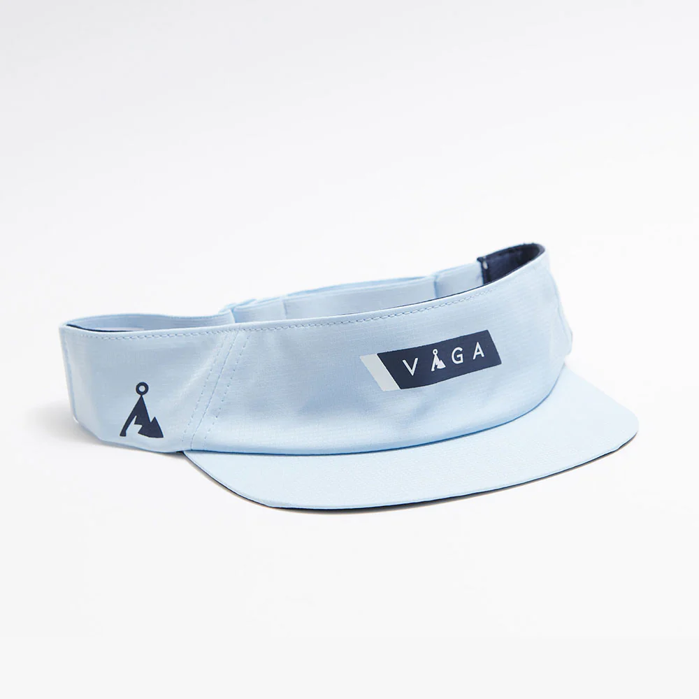 VISERA VÅGA FEATHER - Pale Blue / Navy Blue