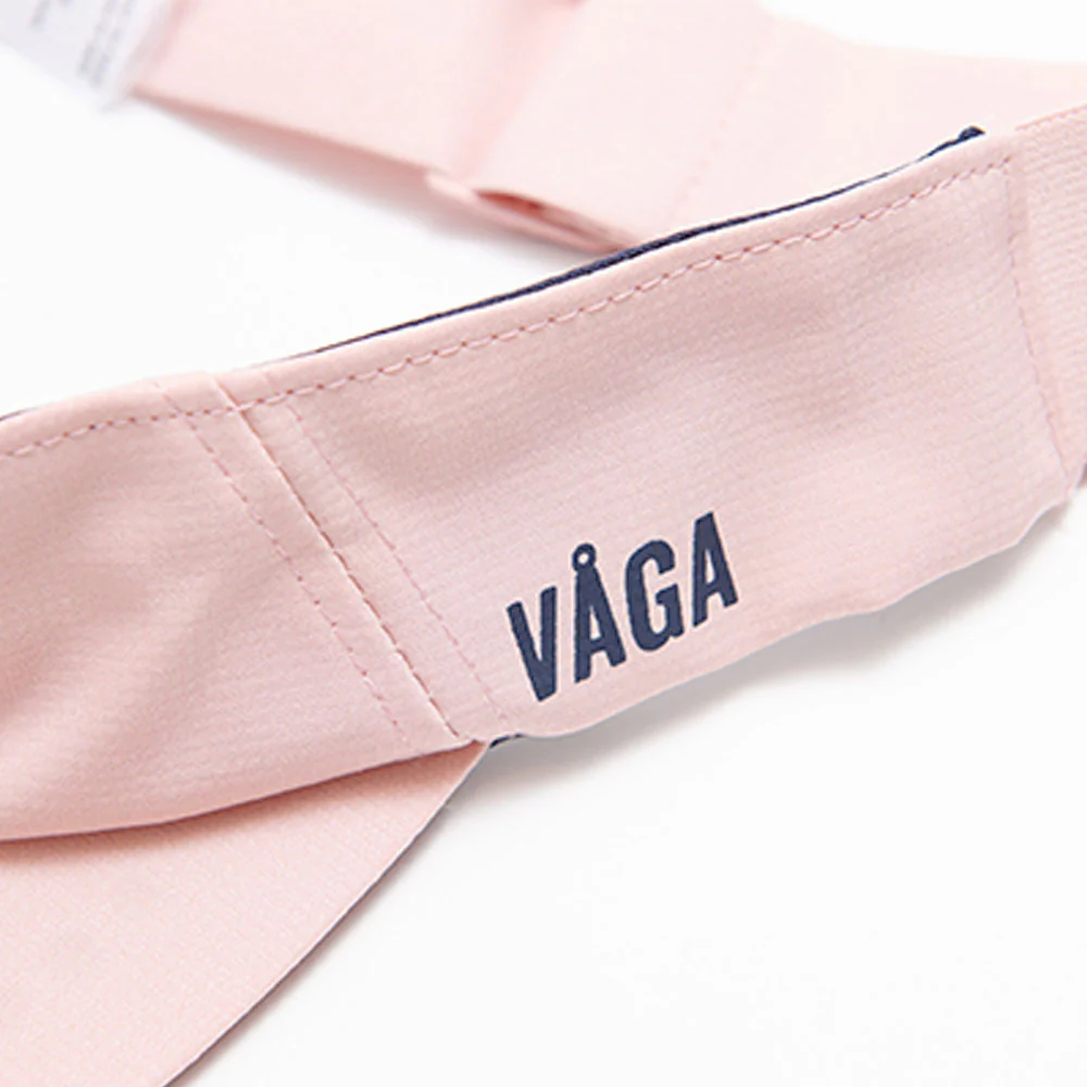 VISERA VÅGA FEATHER - Peach / Navy Blue - Image 5
