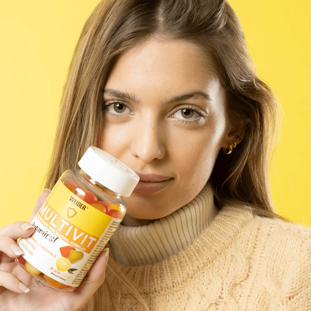 MULTIVITAMÍNICO WEIDER MULTIVIT UP - Naranja & Limón - Image 3