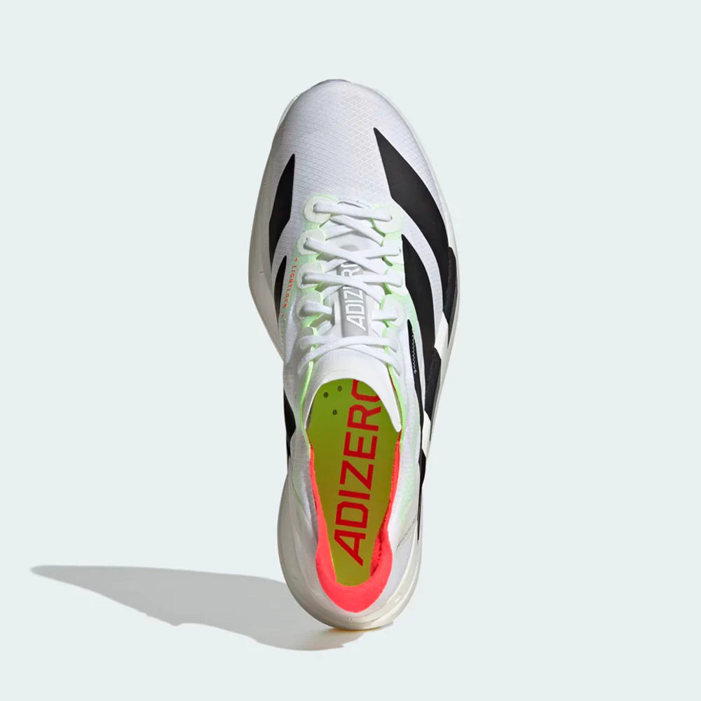 ZAPATILLAS ADIDAS ADIZERO ADIOS PRO 4 - Cloud White / Core Black / Silver Metallic - Image 9