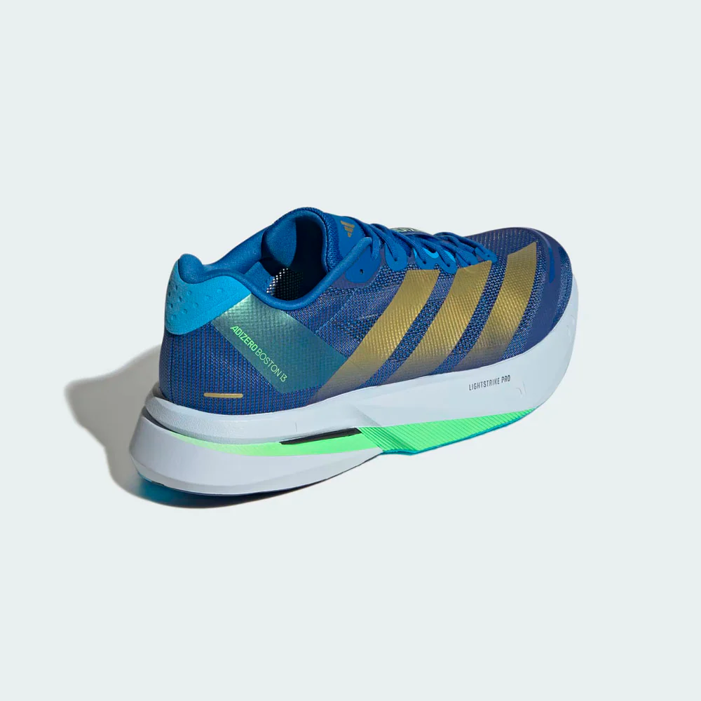 ZAPATILLAS ADIDAS ADIZERO BOSTON 13 - Blue / Gold Metallic / Blue Burst - Image 5