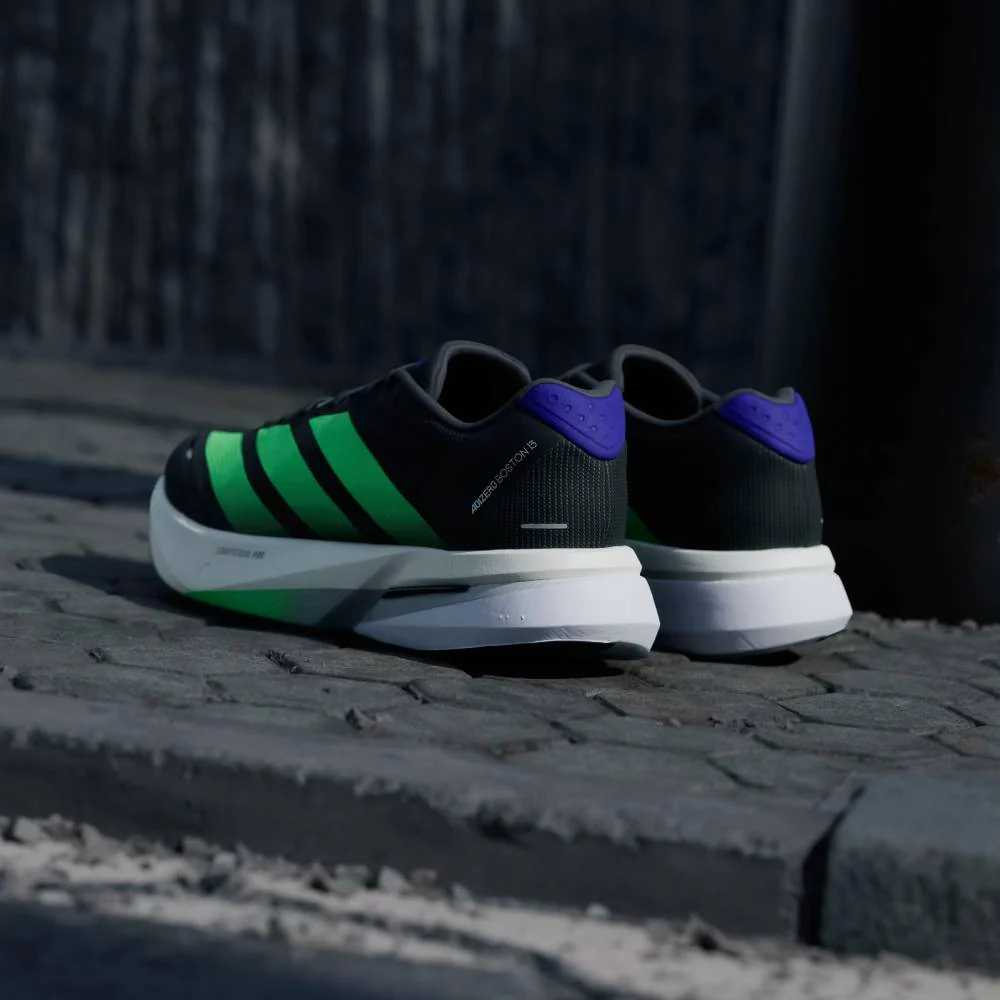 ZAPATILLAS ADIDAS ADIZERO BOSTON 13 - Core Black / Lime Burst / Energy Ink - Image 6