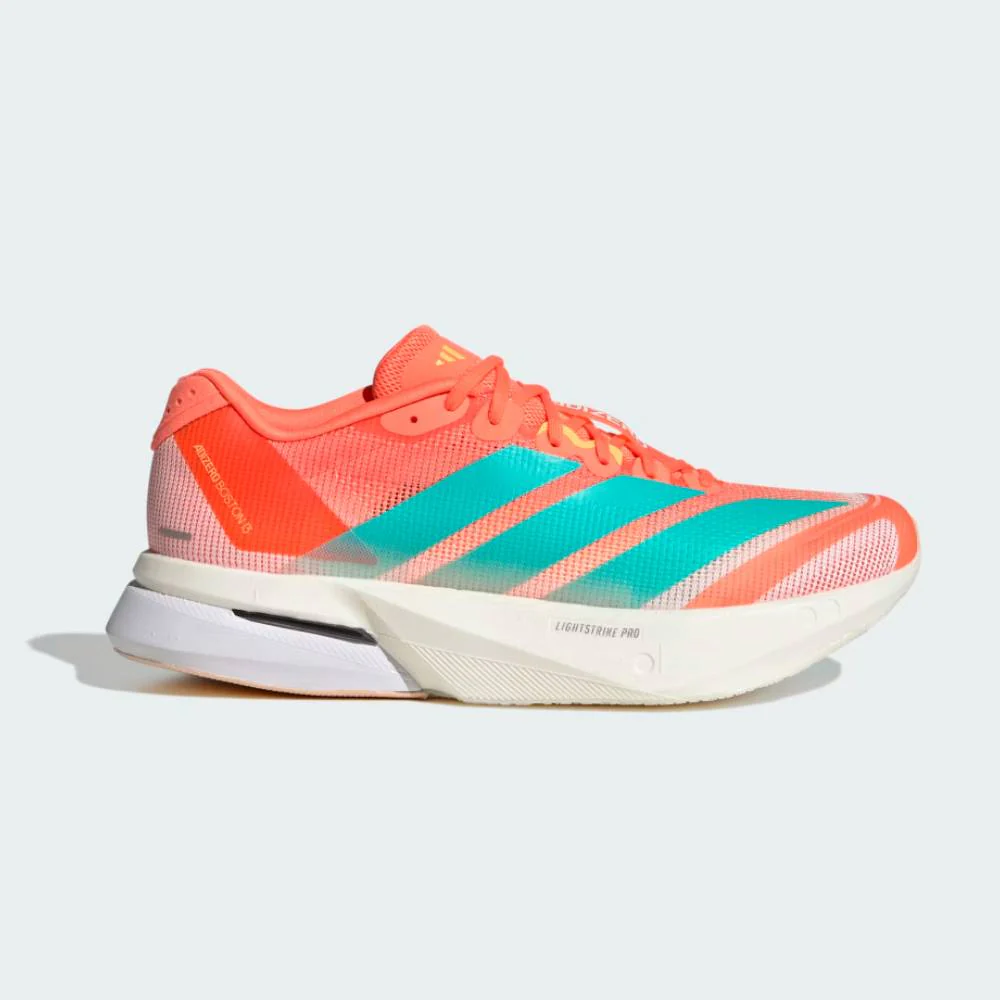 ZAPATILLAS ADIDAS ADIZERO BOSTON 13 MUJER - Semi Coral / Flash Aqua / Flash Orange