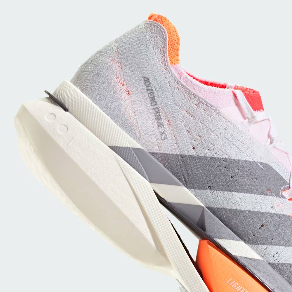 ZAPATILLAS ADIDAS ADIZERO PRIME X3 STRUNG - Cloud White / Cloud White / Lucid Red - Image 9