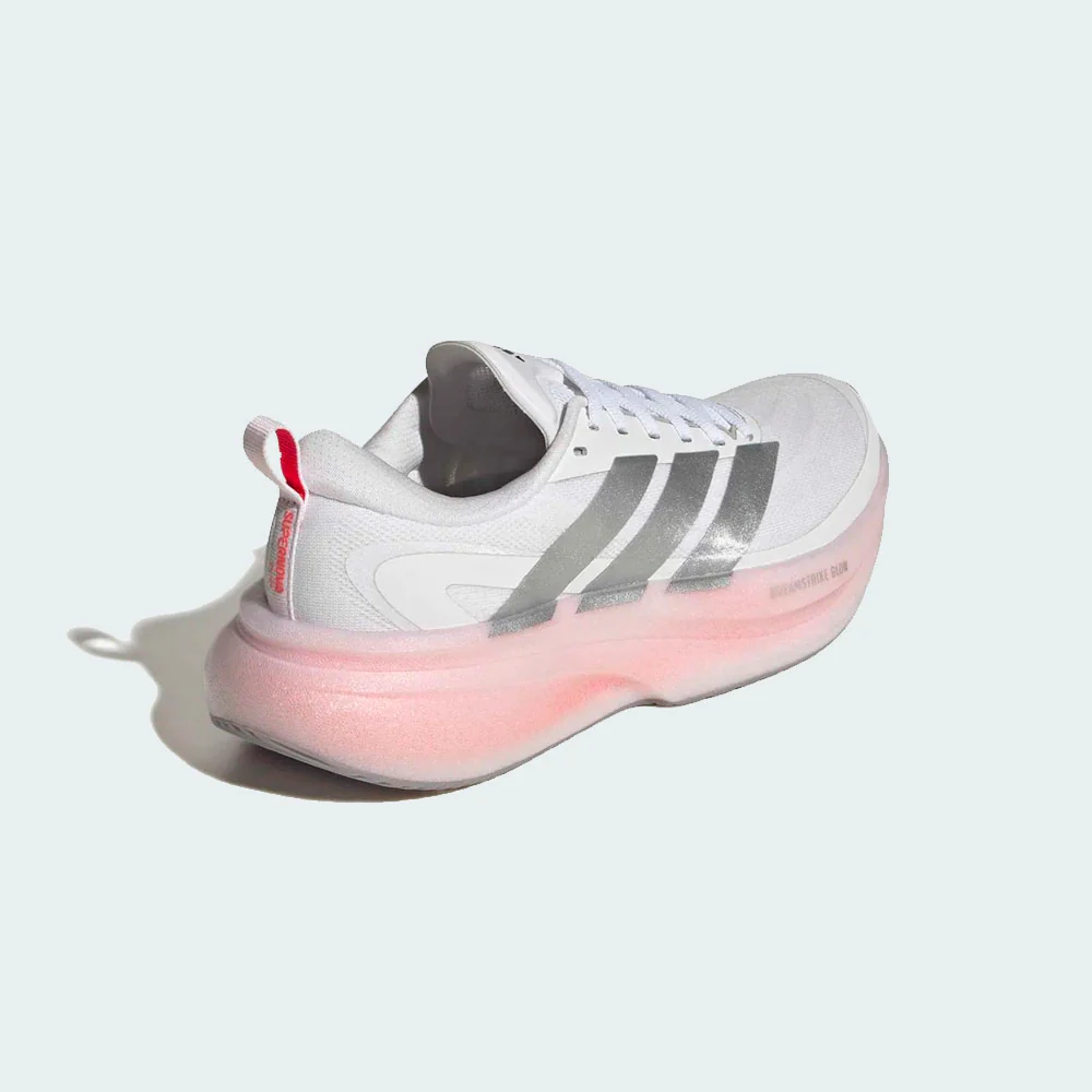 ZAPATILLAS ADIDAS SUPERNOVA GLIDE MUJER - White / Siver Metallic / Lucid Red - Image 7